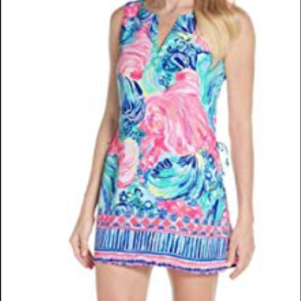 BNWT Lilly Pulitzer Donna romper 16 ‘Beach Please’